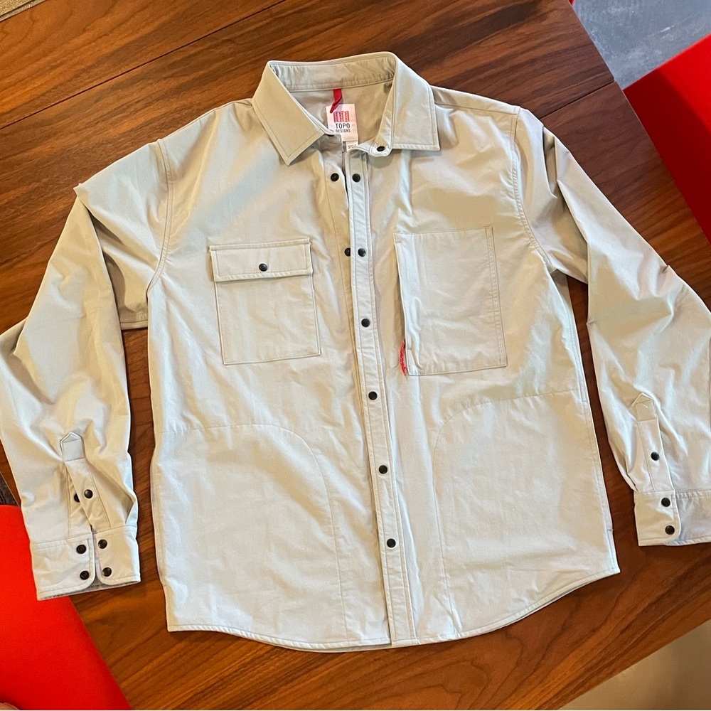 Topo Designs Field Jacket size L gray